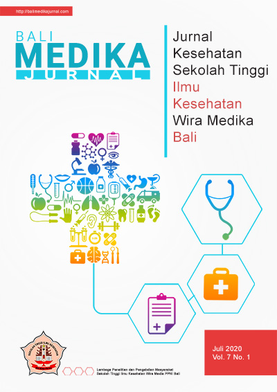 View Vol. 7 No. 1 (2020): Bali Medika Jurnal Vol 7 No 1 Juli 2020